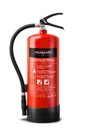 Rød Housegard 6 liter skumslukker